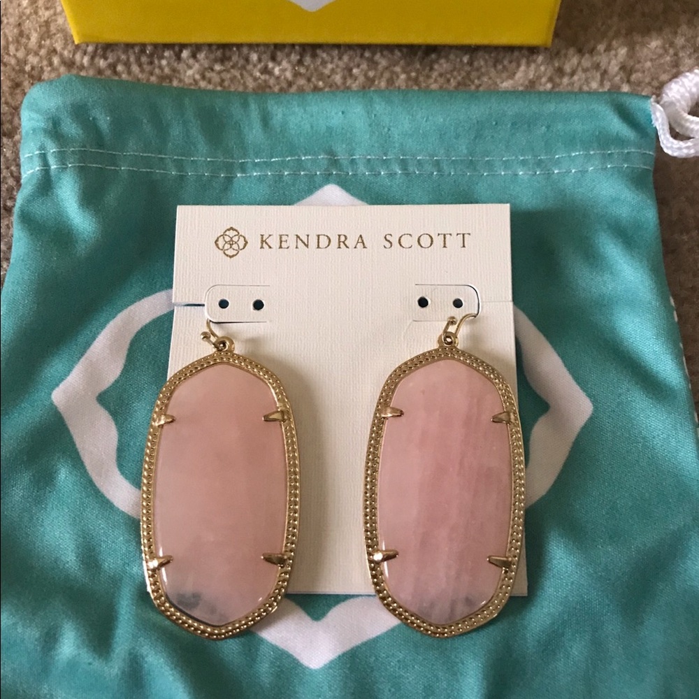 Kendra Scott Rose Quartz Danielles